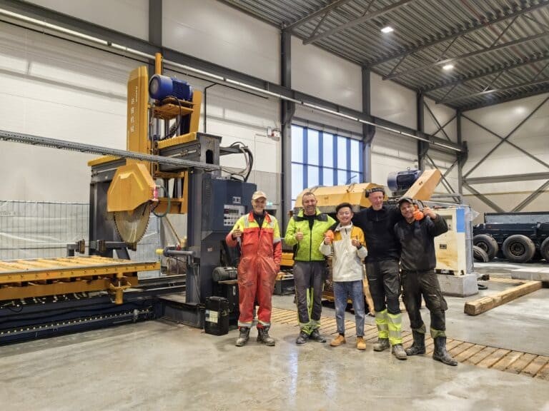 Kerbstone Production Line Kerbstone Cutting Machine